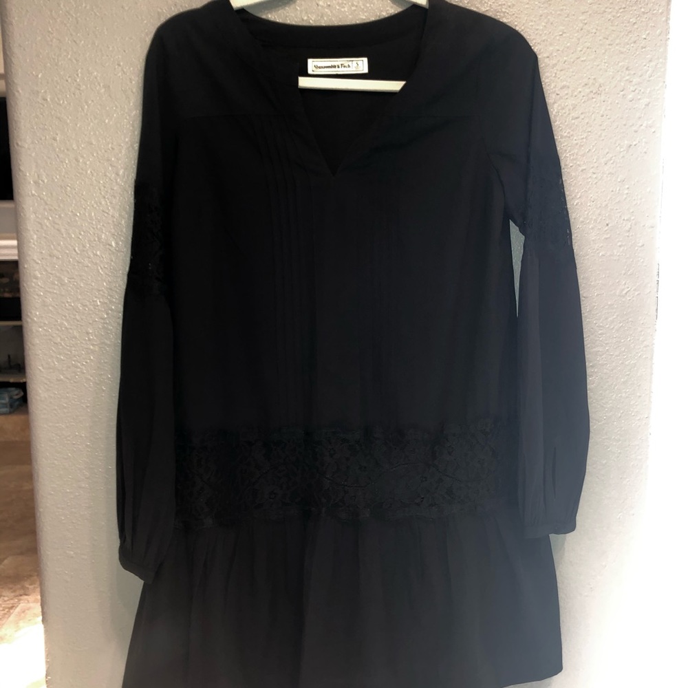 Abercrombie and Fitch Black L/S Dress